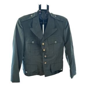 USMC Saco Uniforms Dress Jacket Military Green Small Chest 36” Short